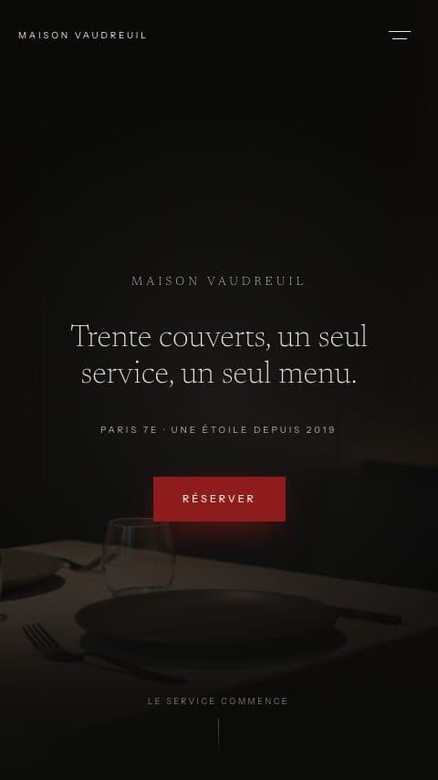 Le site de la Maison Vaudreuil